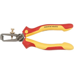 Wiha - 6.3" OAL, 8 AWG Capacity, Wire Stripper - Exact Industrial Supply