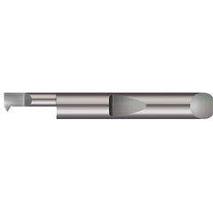 Micro 100 - Single Point Threading Tools; Thread Type: Internal ; Material: Solid Carbide ; Profile Angle: 60 ; Threading Diameter (Decimal Inch): 0.3600 ; Cutting Depth (Decimal Inch): 0.7500 ; Maximum Threads Per Inch: 28 - Exact Industrial Supply