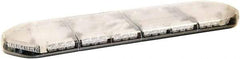 Buyers Products - Variable Flash Rate, Mounting Bracket Emergency LED Lightbar Assembly - Powered by 12 Volts, Amber - Exact Industrial Supply