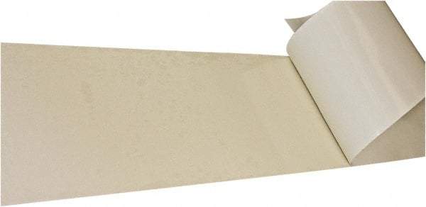 Value Collection - 3/16" Thick x 6" Wide x 36" Long, Adhesive Backed Buna-N Rubber Strip - Stock Length, 60 Shore A Durometer, 1,000 psi Tensile Strength, -30 to 220°F, White - Exact Industrial Supply