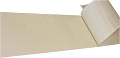 Value Collection - 3/16" Thick x 6" Wide x 36" Long, Adhesive Backed Buna-N Rubber Strip - Stock Length, 60 Shore A Durometer, 1,000 psi Tensile Strength, -30 to 220°F, White - Exact Industrial Supply