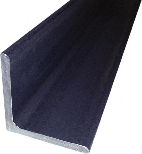 Made in USA - Angle Iron Material Specification: A36 Wall Thickness (Inch): 1/4 - Exact Industrial Supply