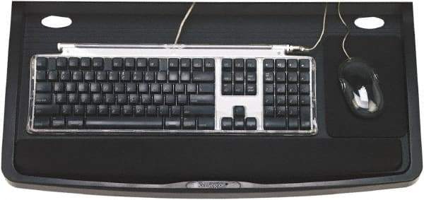 Kensington - Black Keyboard Drawer - Use with Computer - Exact Industrial Supply