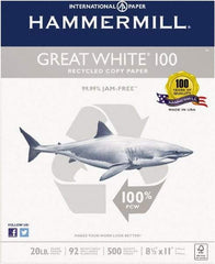 Hammermill - White Copy Paper - Use with All Office Equipment - Exact Industrial Supply