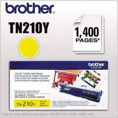Brother - Yellow Toner Cartridge - Use with Brother HL-3040CN, 3045CN, 3070CW, 3075CW, MFC-9010CN, 9120CN, 9125CN, 9320CW, 9325CW - Exact Industrial Supply