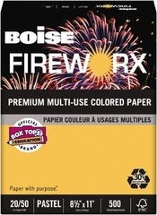 Boise - Golden Glimmer Colored Copy Paper - Use with Laser Printers, Copiers, Plain Paper Fax Machines, Multifunction Machines - Exact Industrial Supply