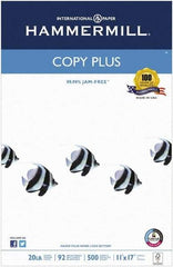 Hammermill - White Copy Paper - Use with Laser Printers, Copiers, Fax Machines, Multifunction Machines - Exact Industrial Supply