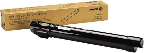 Xerox - Black Toner Cartridge - Use with Xerox Phaser 7500 - Exact Industrial Supply