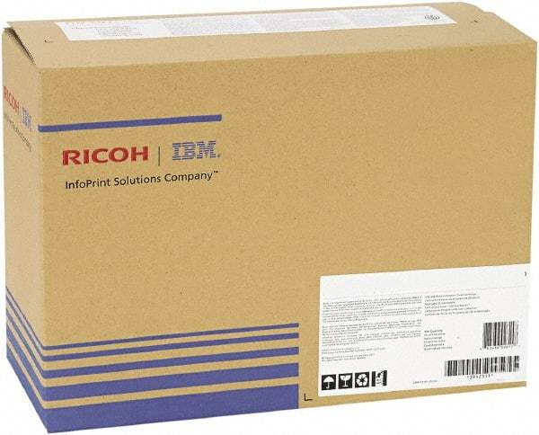 Ricoh - Black Toner Cartridge - Use with Ricoh Aficio SPC430DN, SPC341DN - Exact Industrial Supply