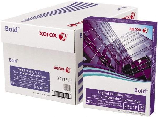 Xerox - White Copy Paper - Use with Laser Printers, Copiers, Plain Paper Fax Machines - Exact Industrial Supply