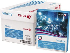 Xerox - White Copy Paper - Use with Copiers, Typewriters, Printers, Fax Machines - Exact Industrial Supply
