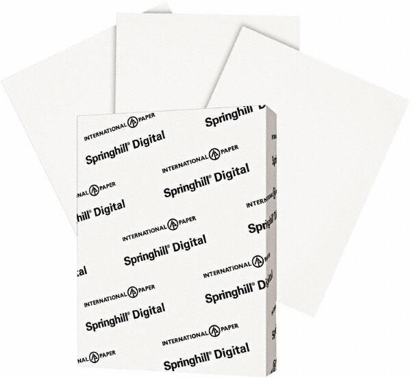 Springhill - White Copy Paper - Use with High Speed Copiers, Laser Printers, Offset Duplicators - Exact Industrial Supply