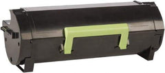 Lexmark - Black Toner Cartridge - Use with Lexmark MX310dn, MX410de, MX510de - Exact Industrial Supply
