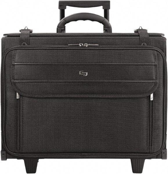 Solo - Black Rolling Case - Use with Laptop - Exact Industrial Supply
