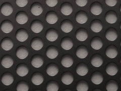 Value Collection - 36 x 40 x 0.075" Perforated Carbon Steel Sheet - 1/2" Staggered Round Holes, 11/16" Hole Spacing - Exact Industrial Supply