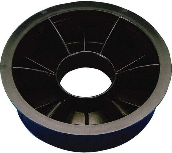 Caplugs - Round Head Core Plug - 3" OD, High-Density Polyethylene, Black - Exact Industrial Supply