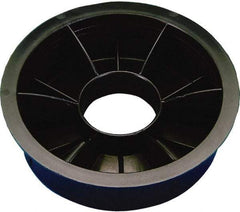 Caplugs - Round Head Core Plug - 5" OD, Polypropylene Copolymer, Black - Exact Industrial Supply