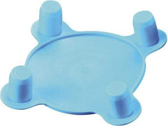 Caplugs - Push-In Bolt Hole Plug - Low-Density Polyethylene, Blue - Exact Industrial Supply