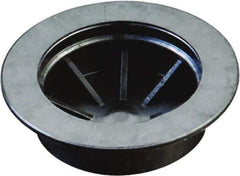 Caplugs - 1.415" ID, Round Head Coupling Plug - 3/8" Long, Low-Density Polyethylene, Black - Exact Industrial Supply
