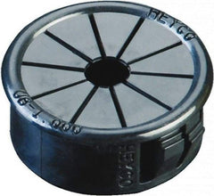 Caplugs - Nylon Universal Bushing for 0.562" Conduit - For Use with Cables, Hose, Shafts & Tubing - Exact Industrial Supply