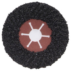 ‎4-1/2″ × 1/4″ × 7/8″ FastCut Fiber Disc Type 27 16 Grit Silicon Carbide - Exact Industrial Supply