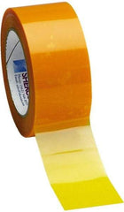 Caplugs - 45mm Wide x 72 Yd Long Yellow Polyester Film High Temperature Masking Tape - Series PC30-45MM, 3.5 mil Thick - Exact Industrial Supply