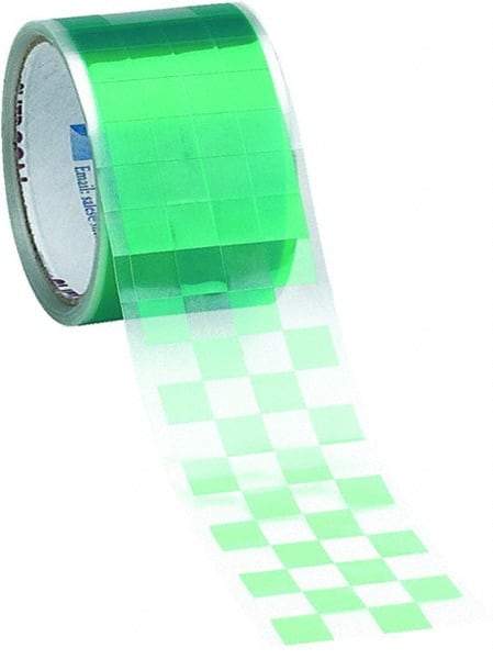 Caplugs - Green Polyester Film High Temperature Masking Tape - Series PCD406X812, 3.5 mil Thick - Exact Industrial Supply