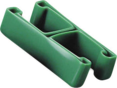 Caplugs - 3-1/4" x 3/4", Flexible Push-On I-Frame End Cap - 1-5/8" Long, Vinyl, Gray - Exact Industrial Supply