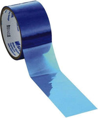 Caplugs - 2" Wide x 72 Yd Long Blue Polyester Film High Temperature Masking Tape - Series PC902000, 3 mil Thick - Exact Industrial Supply