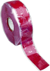 Caplugs - 1-1/2" Wide x 12 Yd Long Red Specialty Coated Paper Masking Tape - Series SRT1500-20, 20 mil Thick - Exact Industrial Supply