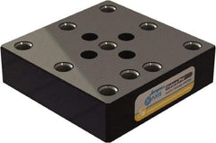 Jergens - 130mm Long x 130mm Wide x 35mm High Steel Fixture Plate - 35mm Plate Thickness - Exact Industrial Supply