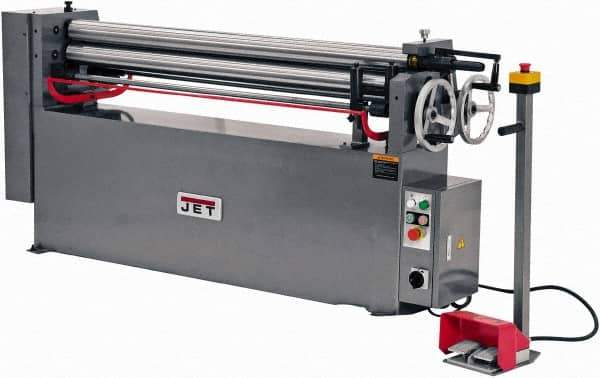 Jet - Slip Rolls Machine Type: Floor Power Type: Electric - Exact Industrial Supply