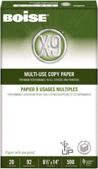 Boise - 8-1/2" x 14" White Copy Paper - Use with High-Speed Copiers, High-Speed Printers, Fax Machines, Multifunction Machines - Exact Industrial Supply