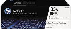 Hewlett-Packard - Black Toner Cartridge - Use with HP LaserJet P1005, P1006 - Exact Industrial Supply