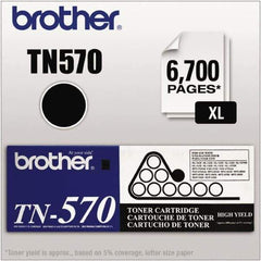 Brother - Black Toner Cartridge - Use with Brother DCP-8040, 8045D, HL-5140, 5150D, 5150DLT, 5170DN, 5170DNLT, MFC-8120, 8220, 8440, 8640D, 8840D, 8840DN - Exact Industrial Supply