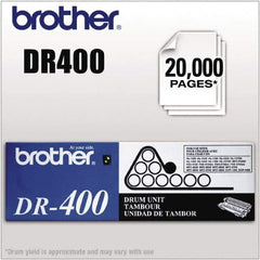 Brother - Black Drum Unit - Use with Brother DCP-7030, 7040, HL-2140, 2150N, 2170W, MFC-7320, 7340, 7345N, 7440N, 7840W - Exact Industrial Supply