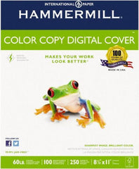 Hammermill - 8-1/2" x 11" Photo White Copy Paper - Use with High-Speed Copiers,High-Speed Printers,Laser Printers - Exact Industrial Supply
