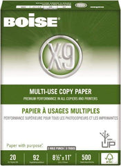Boise - 8-1/2" x 11" White Copy Paper - Use with High-Speed Copiers, High-Speed Printers, Fax Machines, Multifunction Machines - Exact Industrial Supply
