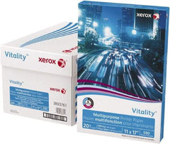 Xerox - 11" x 17" White Copy Paper - Use with Laser Printers, Copiers, Fax Machines, Offset Presses - Exact Industrial Supply
