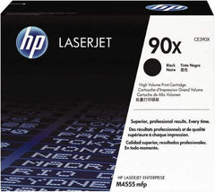Hewlett-Packard - Black Toner Cartridge - Use with HP LaserJet Enterprise 600 Printer M602, 600 Printer M603, M4555 mfp - Exact Industrial Supply