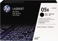 Hewlett-Packard - Black Toner Cartridge - Use with HP LaserJet P2055 - Exact Industrial Supply