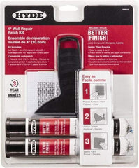 Hyde Tools - 3 oz Kit Drywall/Plaster Repair - White - Exact Industrial Supply