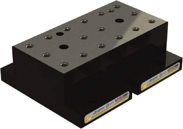 Jergens - Vise Riser - Steel, 150mm Long, 300mm Wide, 100mm High - Exact Industrial Supply