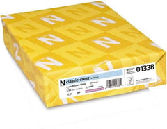 Neenah Paper - 8-1/2" x 11" Brilliant White Copy Paper - Use with Laser Printers, Inkjet Printers, Copiers - Exact Industrial Supply