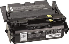 Lexmark - Black Toner Cartridge - Use with Lexmark T640, T642, T644 - Exact Industrial Supply