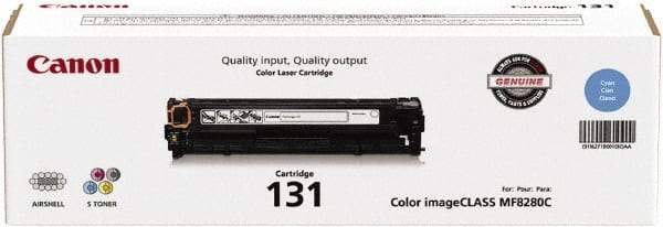 Canon - Cyan Toner Cartridge - Use with Canon imageCLASS LBP7110Cw, MF8280Cw - Exact Industrial Supply