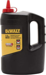 DeWALT - 5 Lb Container Chalk Refill - Red - Exact Industrial Supply