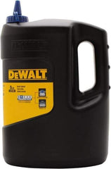 DeWALT - 5 Lb Container Chalk Refill - Blue - Exact Industrial Supply