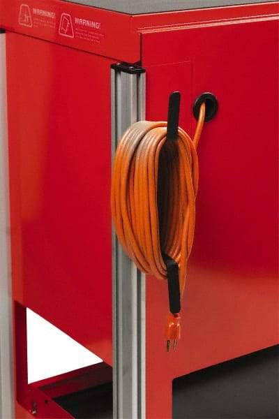 Proto - Tool Box Plastic Cord Wrap - 19-1/2" Wide x 11-1/2" Deep x 7" High, Black, For JUC3743-3SG, JUC1834-SG-LK, JUC1834-5SG-SC - Exact Industrial Supply