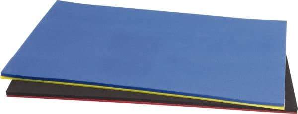 Proto - Tool Box Foam Foam Kit - 26-1/4" Wide x 39" Deep x 1-3/4" High, Blue/Yellow, For All Tool Storage - Exact Industrial Supply